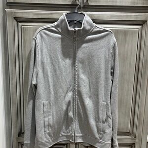 Banana Republic Heather Gray Knit Jacket